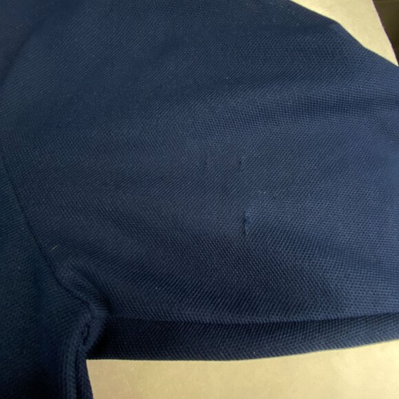 Vintage David Homison Turtleneck Mod Long Sleeve Shirt Mens Medium Navy Blue - Picture 5 of 11